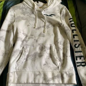 Hollister White Camo Hoodie